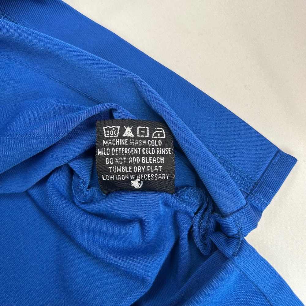 Straight Down Mens AT&T Pebble Beach Pro-Am Golf Polo Shirt Blue Medium - Picture 9 of 12